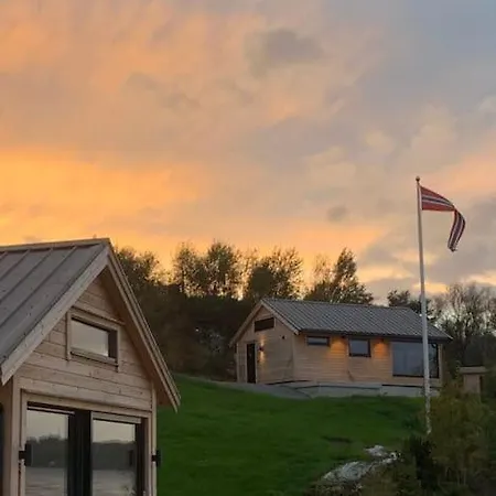 度假居 Moderne Med Fjordutsikt Og Spabad 25.min. Fra Sentrum *