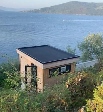 Vakantiehuis Moderne Med Fjordutsikt Og Spabad 25.min. Fra Sentrum *